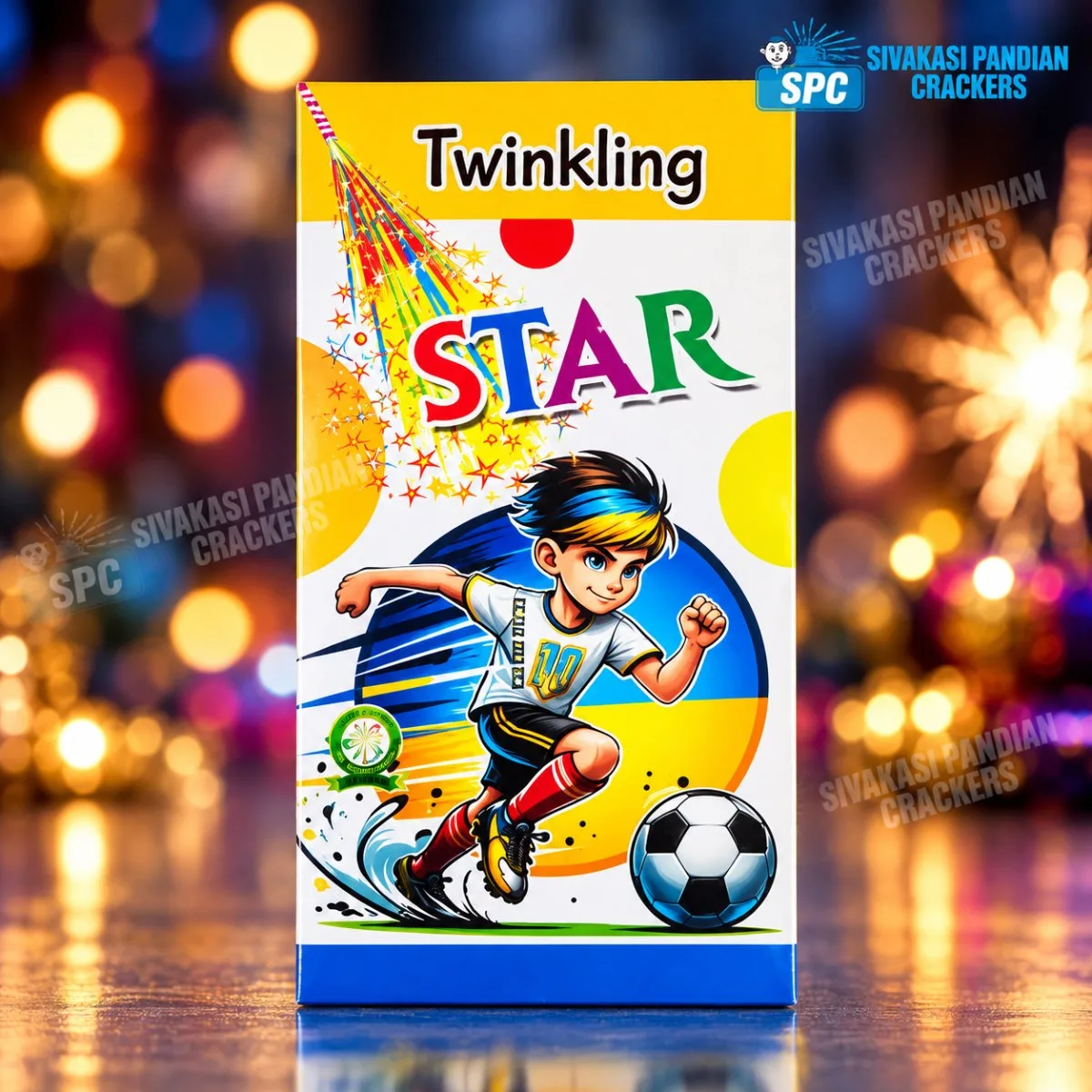 4" Twinkling Star